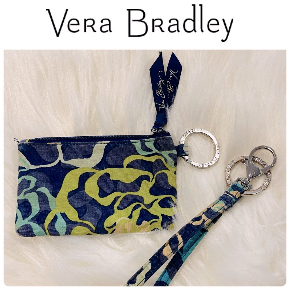 ✂️ Vera Bradley Lanyard ID Wallet